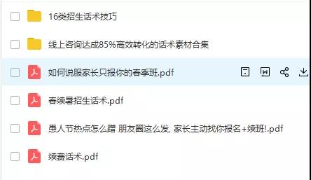 2021招生計(jì)劃 | 100+個(gè)招生方案，300+條銷售話術(shù) 線上招生用哪個(gè)平臺(tái) 第4張